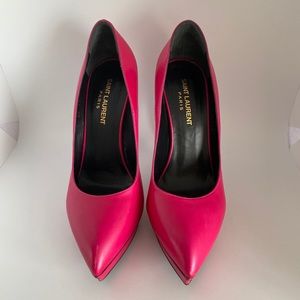 🖤🖤Saint Laurent Classic Janis Fuchsia Leather Pumps🖤🖤Black Friday